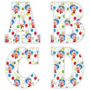 Alfabeto de Plim Plim para imprimir